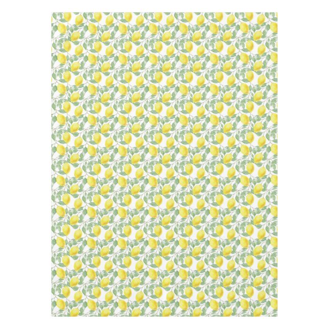Lemon Pattern Tablecloth (Front)