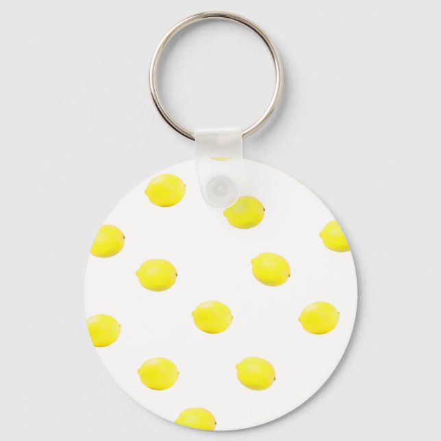lemon pattern version 2 key ring (Front)