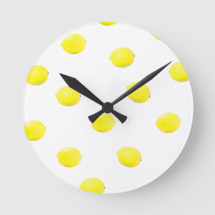 lemon pattern version 2 round clock