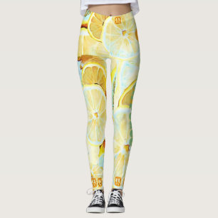 Lemon Peace  Leggings
