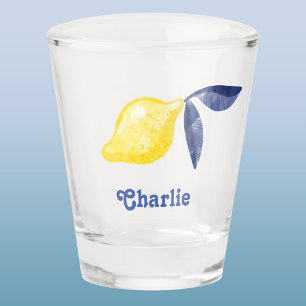 Lemon Personalised Shot Glass