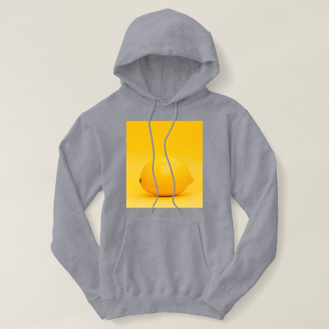Lemon Photo Hoodie (Design Front)