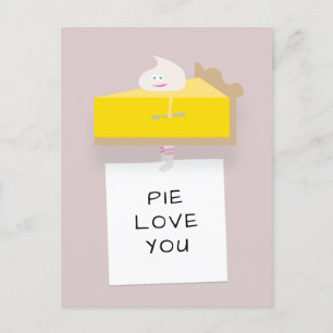 Lemon Pie Postcard