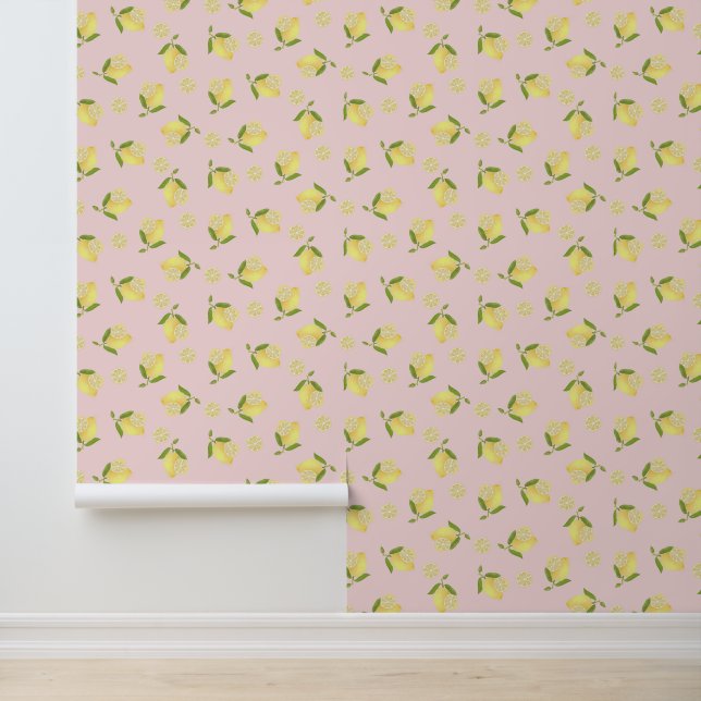 Lemon Pink Wallpaper (Application)