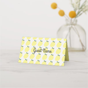 Lemon Place Cards 1 [Personalised]