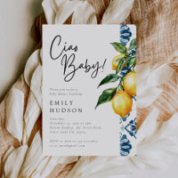 Lemon Positano Italian Baby Shower