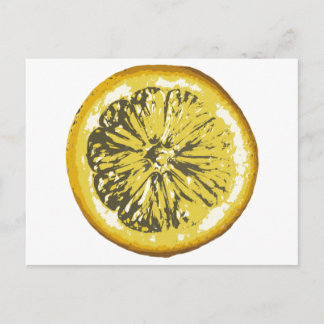 Lemon Postcard