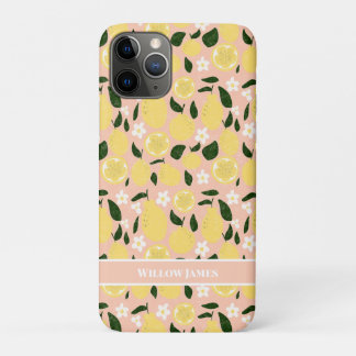Lemon Print Customised Preppy Cellphone Case Cover