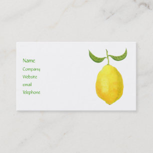 Lemon Profile Card