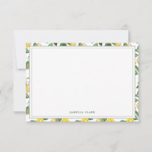 Lemon Season Card
