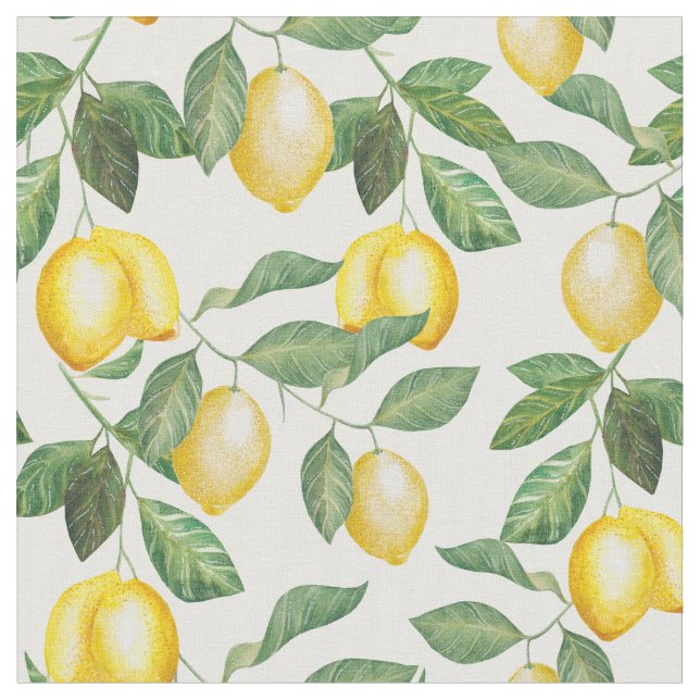 Lemon Season | Fabric (Close Up)