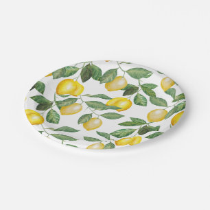Lemon Season   Paper Plate