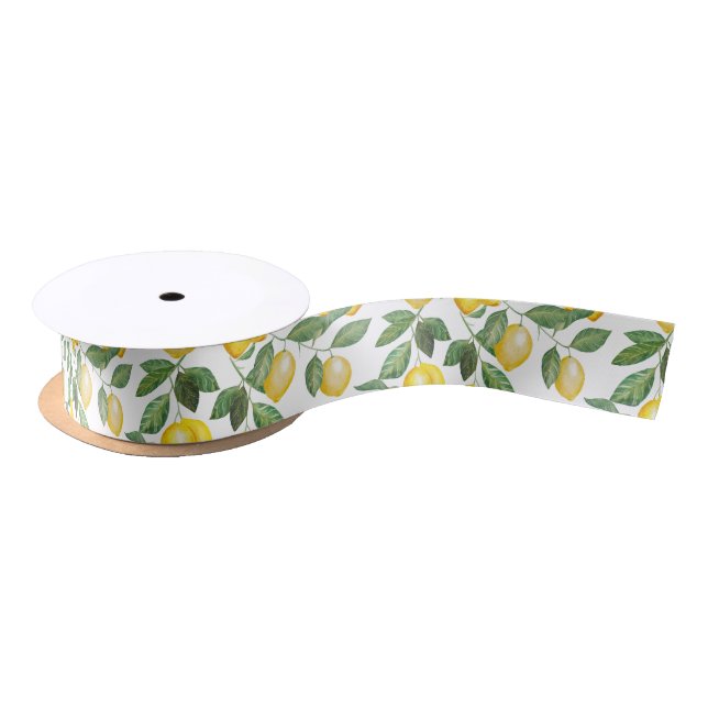 Lemon Season | Satin Ribbon (Spool)