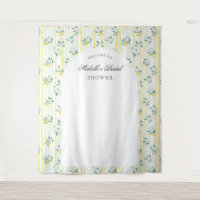 Lemon Shabby Chic Vintage Floral Bridal Shower