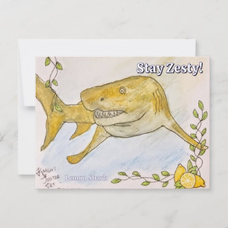 Lemon Shark Postcard