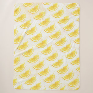 Lemon Sherpa Blanket