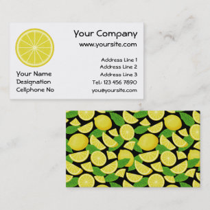 Lemon Slice Business Card
