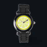 Lemon Slice Citrus Watch<br><div class="desc">©staceyjean.com</div>