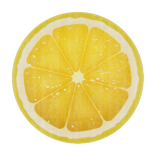Lemon Slice Cutting Board