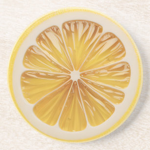 Lemon Slice Fruit Juicy Coaster