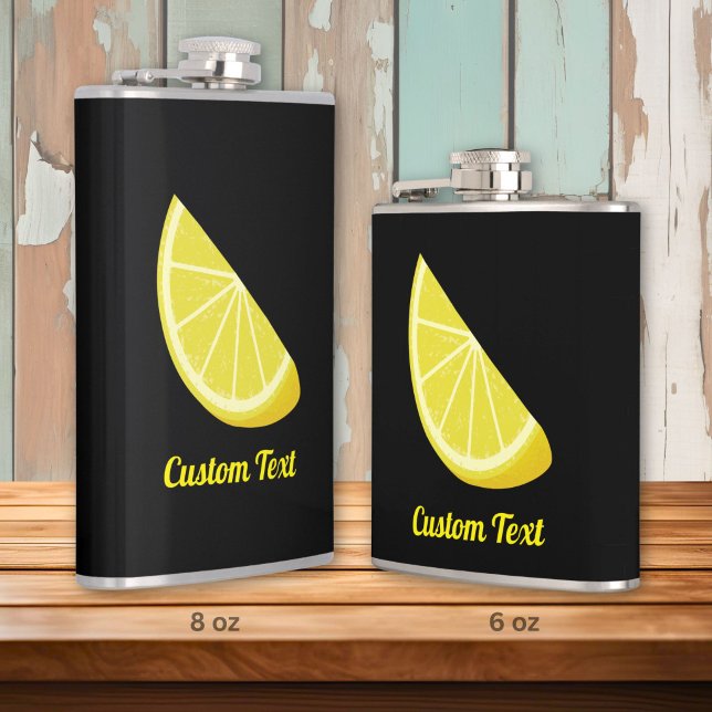 Lemon Slice Hip Flask (Creator Uploaded)
