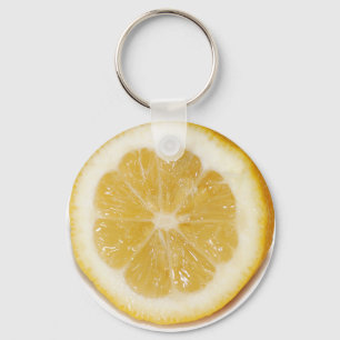 Lemon Slice Key Ring