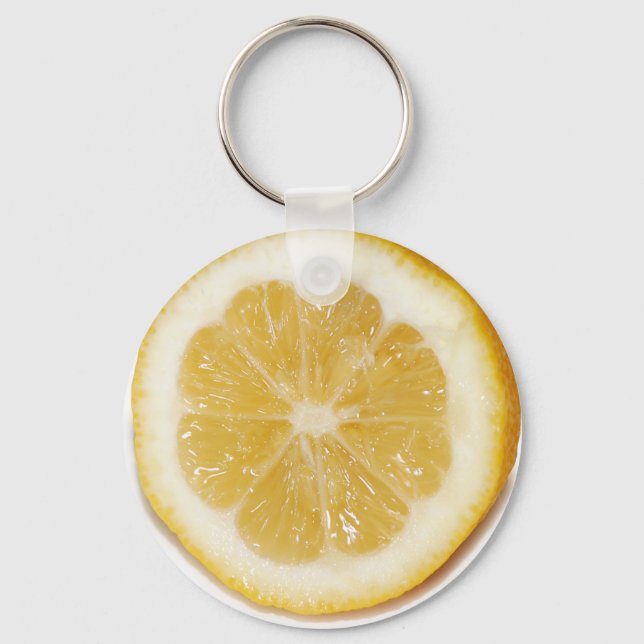 Lemon Slice Key Ring (Front)