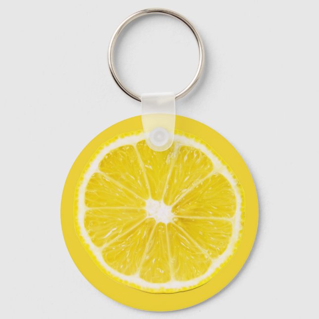 lemon slice key ring (Front)