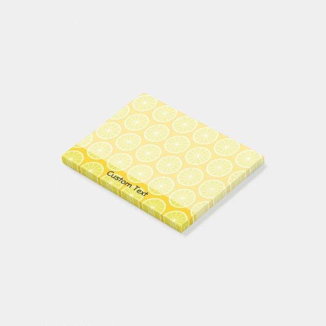 Lemon Slice Post-it Notes (Angled)