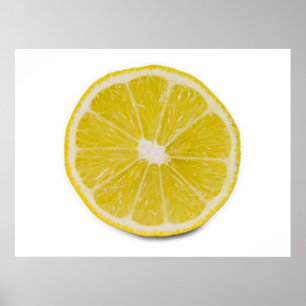 lemon slice poster
