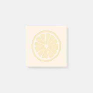 Lemon Slice Print Sticky Notes