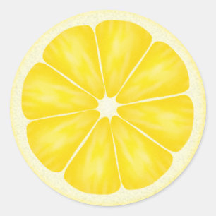 Lemon Slice Stickers