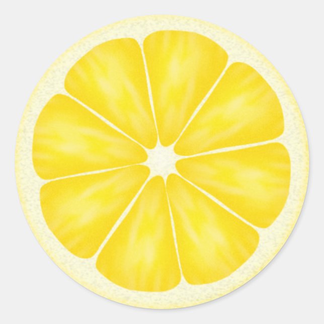Lemon Slice Stickers (Front)