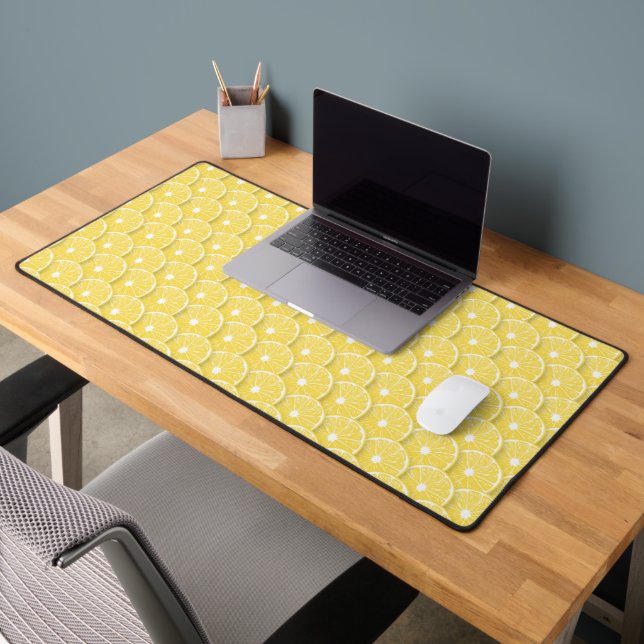 Lemon slices desk mat (Office 2)