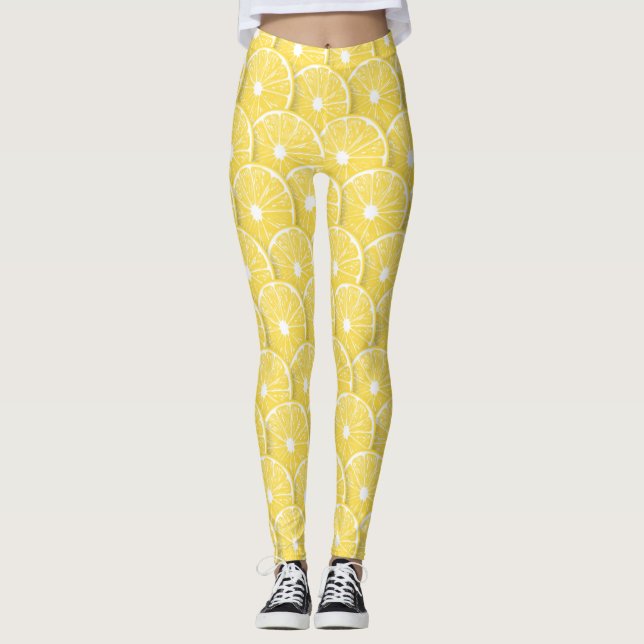 Lemon slices leggings (Front)