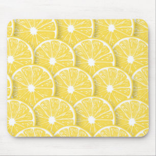 Lemon slices mouse mat