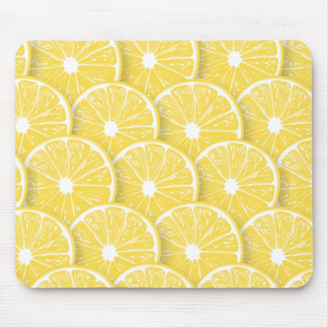 Lemon slices mouse mat (Front)