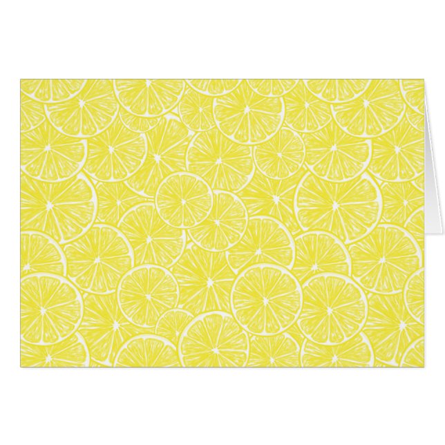 Lemon slices pattern design (Front Horizontal)