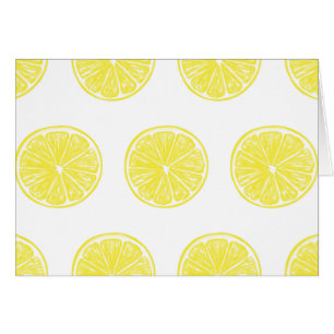Lemon slices pattern design