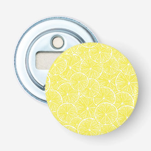 Lemon slices pattern design bottle opener