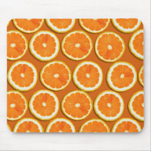 Lemon Slices Pattern Mouse Mat