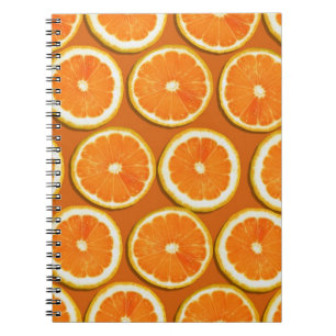 Lemon Slices Pattern Notebook