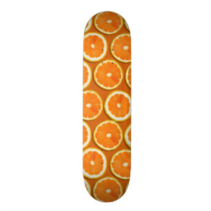 Lemon Slices Pattern Skateboard
