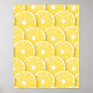 Lemon slices poster