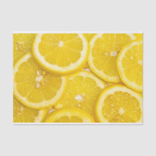Lemon Slices Tissue Paper