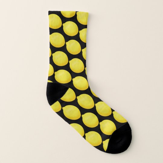 Lemon Socks Zazzle.co.uk