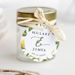 Lemon Sorrento Mediterranean Wedding  Favour Tags<br><div class="desc">Evoke the sunny splendour of an Amalfi Coast wedding with the Yellow Lemon Mediterranean Wedding collection! Infused with the zest of summer citrus, the invitations, signs, and decor radiate warmth, elegance, and charming lemon graphics paired with a gorgeous calligraphy font. Celebrate your love amidst the breezy allure of the coast,...</div>