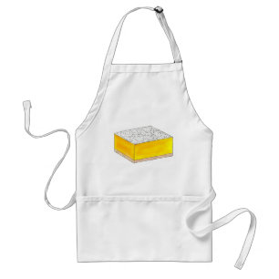 Lemon Square Bar Pastry Dessert Bake Sale Bakery Standard Apron