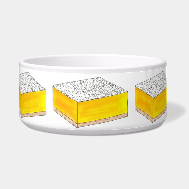 Lemon Square Bar Pastry Dessert Bake Sale Yellow (Front)