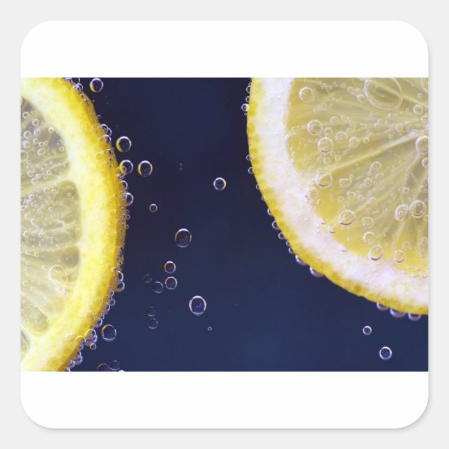 Lemon Square Sticker (Front)